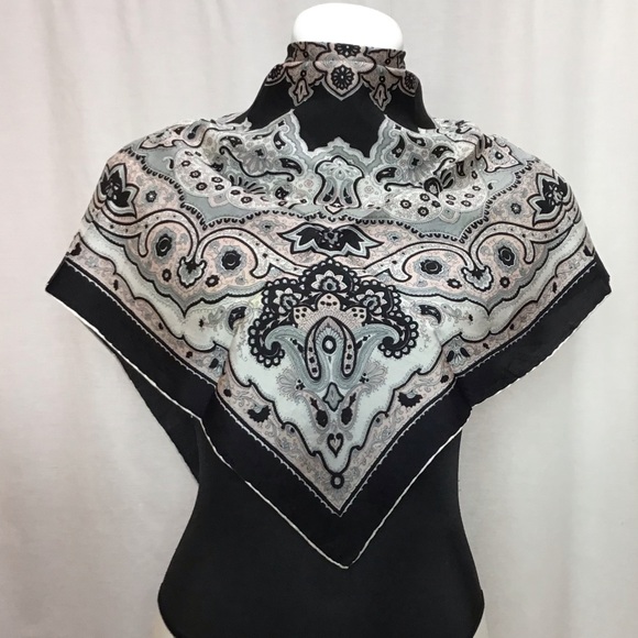 Vintage Paisley Square Scarf